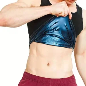 Men's and women's corset sweating clothes fat burning abdomen fitness sweating vest running sports yoga vest Dropshipping